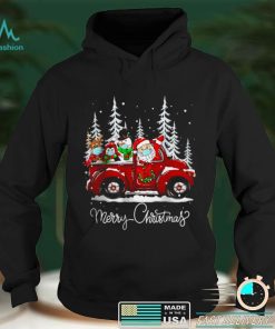 Official Merry Christmas Tree Buffalo Plaid Red Truck T Shirt hoodie, sweater