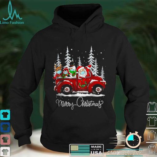 Official Merry Christmas Tree Buffalo Plaid Red Truck T Shirt hoodie, sweater