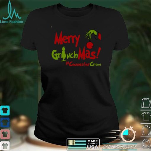 Official Merry Grinchmas Counselor Crew Teacher Christmas Sweater Shirt hoodie, sweater Shirt