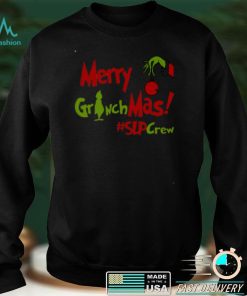 Official Merry Grinchmas SLP Crew Teacher Christmas Sweater Shirt hoodie, sweater Shirt