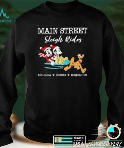 Official Mickey Mouse and Minnie Mouse main street sleigh rides Christmas sweater