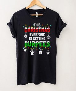 Official Official Burpee Christmas Workout Fitness Sarcastic Shirt hoodie, sweater