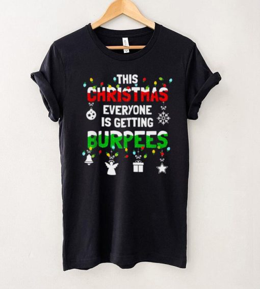 Official Official Burpee Christmas Workout Fitness Sarcastic Shirt hoodie, sweater