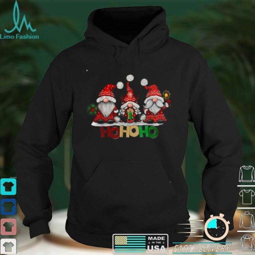 Official Official Christmas Santa Three Gnomies Hohoho Shirt hoodie, sweater