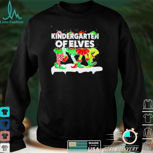 Official Official Grinch ELF Squad Kindergarten Of Elves Christmas Sweater Shirt hoodie, sweater