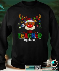 Official Reindeer Teacher Squad Merry Christmas Shirt hoodie, sweater Shirt