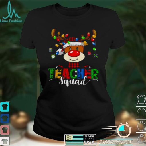 Official Reindeer Teacher Squad Merry Christmas Shirt hoodie, sweater Shirt