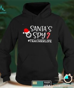 Official Santas spy teacher life shirt hoodie, sweater Shirt