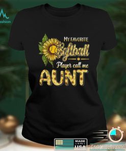 Official Softball Baseball Sunflower Mothers Day Shirt For Aunt Shirt hoodie, sweater Shirt