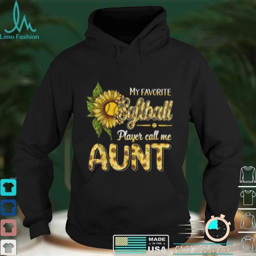 Official Softball Baseball Sunflower Mothers Day Shirt For Aunt Shirt hoodie, sweater Shirt