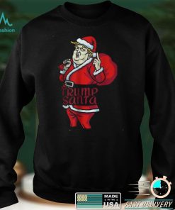 Official Trump Santa Elf Matching Family Group Christmas Party Pajama T Shirt hoodie, sweater Shirt