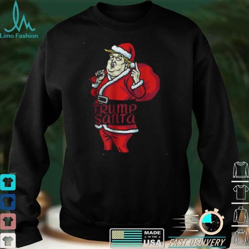 Official Trump Santa Elf Matching Family Group Christmas Party Pajama T Shirt hoodie, sweater Shirt