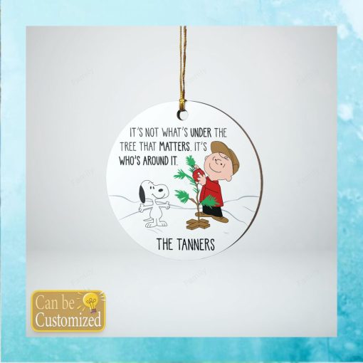 Personalized It’s Not What’s Under The Tree Ornament