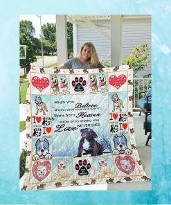 Pit bull   Signs from heaven   Quilt