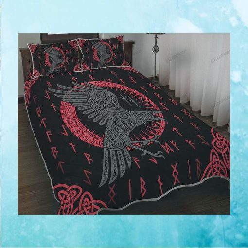 Raven Dark Quilt Bed Set