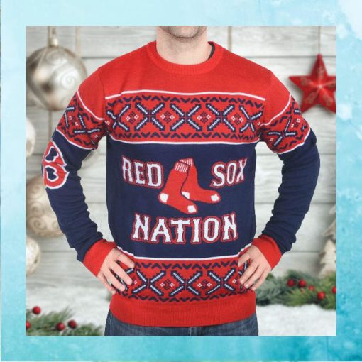 RedSox Nation Ugly Christmas Sweater