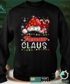 Santa Memaw Claus Grandma Christmas Sweater Shirt