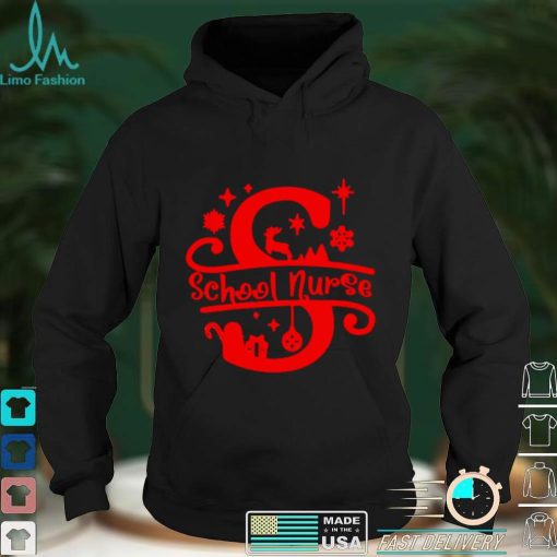 School Nurse Alphabet Teacher Squad Christmas Sweater Shirt