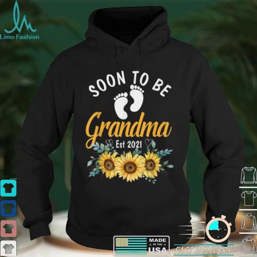 Soon To Be Grandma Thanksgiving Fall Pregnancy Announcement T Shirt
