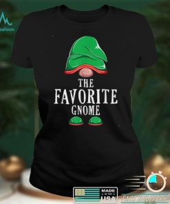 The Favorite Gnome Christmas Family Matching Group Costume T Shirt