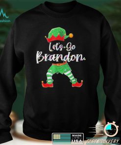 The Let’s Go Brandon Elf Matching Family Pjs Christmas T Shirt