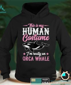 This Is My Human Costume Im Really An Orca Whale Halloween Tank Top 1