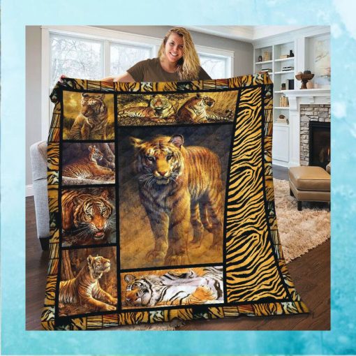 Tiger   Quilt   Blanket