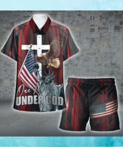 Under God Hawaii Shirt and Short Set