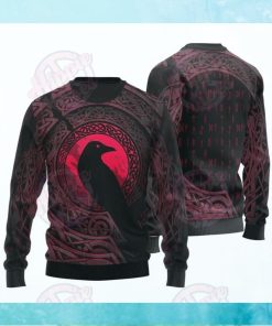 Viking Raven Christmas Sweater