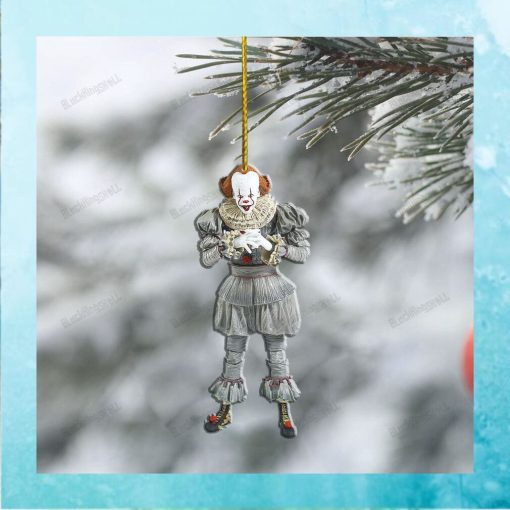 White Gloves Clown Horror Ornament