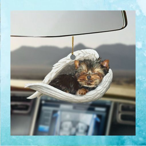 Yorkshire terrier Sleeping Angel Ornament