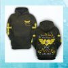 Your Wings Were Ready But My Heart Personalized Memorial All Over Print Hoodie