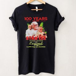 100 years of Stan Lee 1922 2022 the man the myth the legend shirt