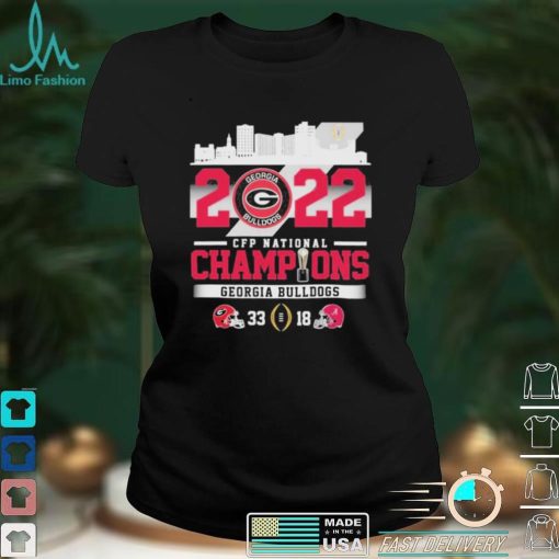 2022 CFP National Champions Score T Shirt