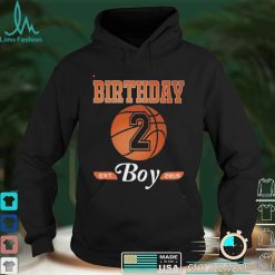 2nd Birthday Shirt Boy – Birthday Boy Basketball 2 T shirt