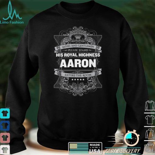 Aaron First Name T Shirt