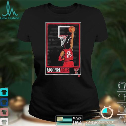 Adonis Arms Texas Tech Basketball Shirt