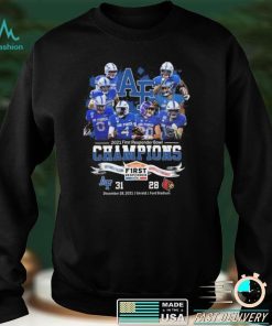 Air Force Falcons 2021 First Responder Bowl Champions Ncaa Football Graphic Unisex T Shirt