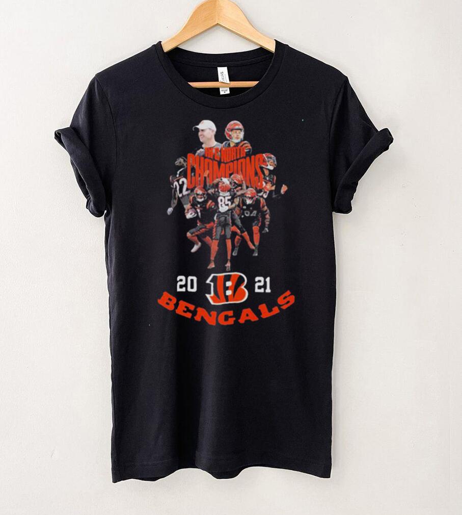 Awesome AFC North Champions 2021 Cincinnati Bengals T Shirt
