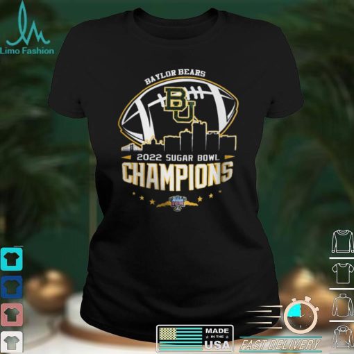 Baylor Bears 2022 Sugar Bowl Champions NCAA Graphic Unisex T Shirt