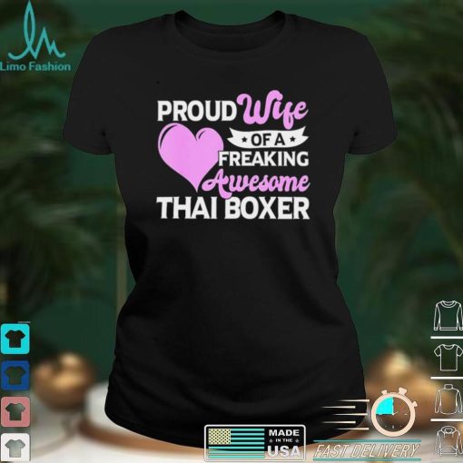 Boxing Coach Thai Boxer Wife Shirt