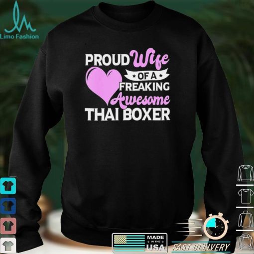 Boxing Coach Thai Boxer Wife Shirt