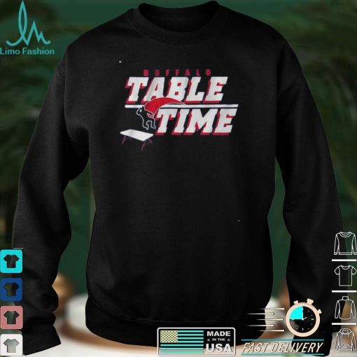 Buffalo Table Time t shirt
