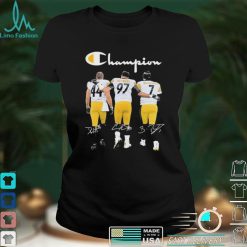 Champion Derek Watt Cameron Heyward And Ben Roethlisberger Steelers Signatures Shirt