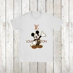 Cheap plus louis vuitton supreme t shirt mickey mouse Shirt (2)
