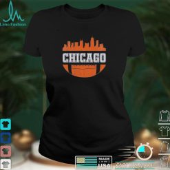 Chicago Bears NFL Football City Skyline Vintage Graphic Unisex T Shirt