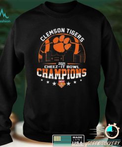 Clemson Tigers 2021 Cheez It Bowl Champions Ncaa Football Two Sided Graphic Unisex T Shirts