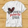 Cupids Favorite Paraprofessional Valentines Day Shirt