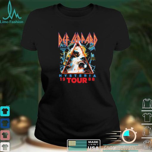Def Leppard Hysteria Tour 1988 Shirt