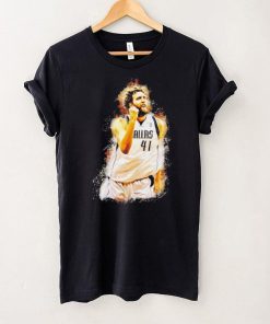 Dirk Nowitzki Dallas Mavericks Basketball Shirt